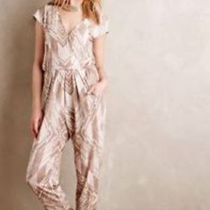 EUC Anthropologie jumpsuit